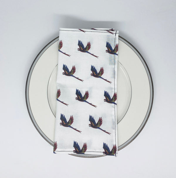 Macaw napkin