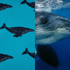 humpback whale fabric