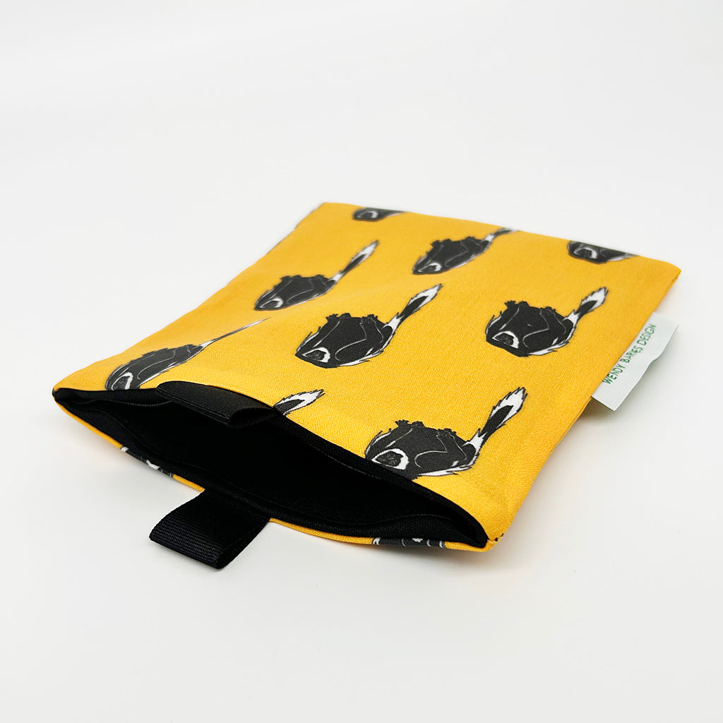 Yellow snack bag