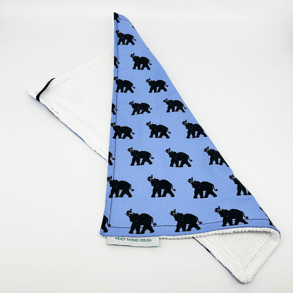 Elephant print towel