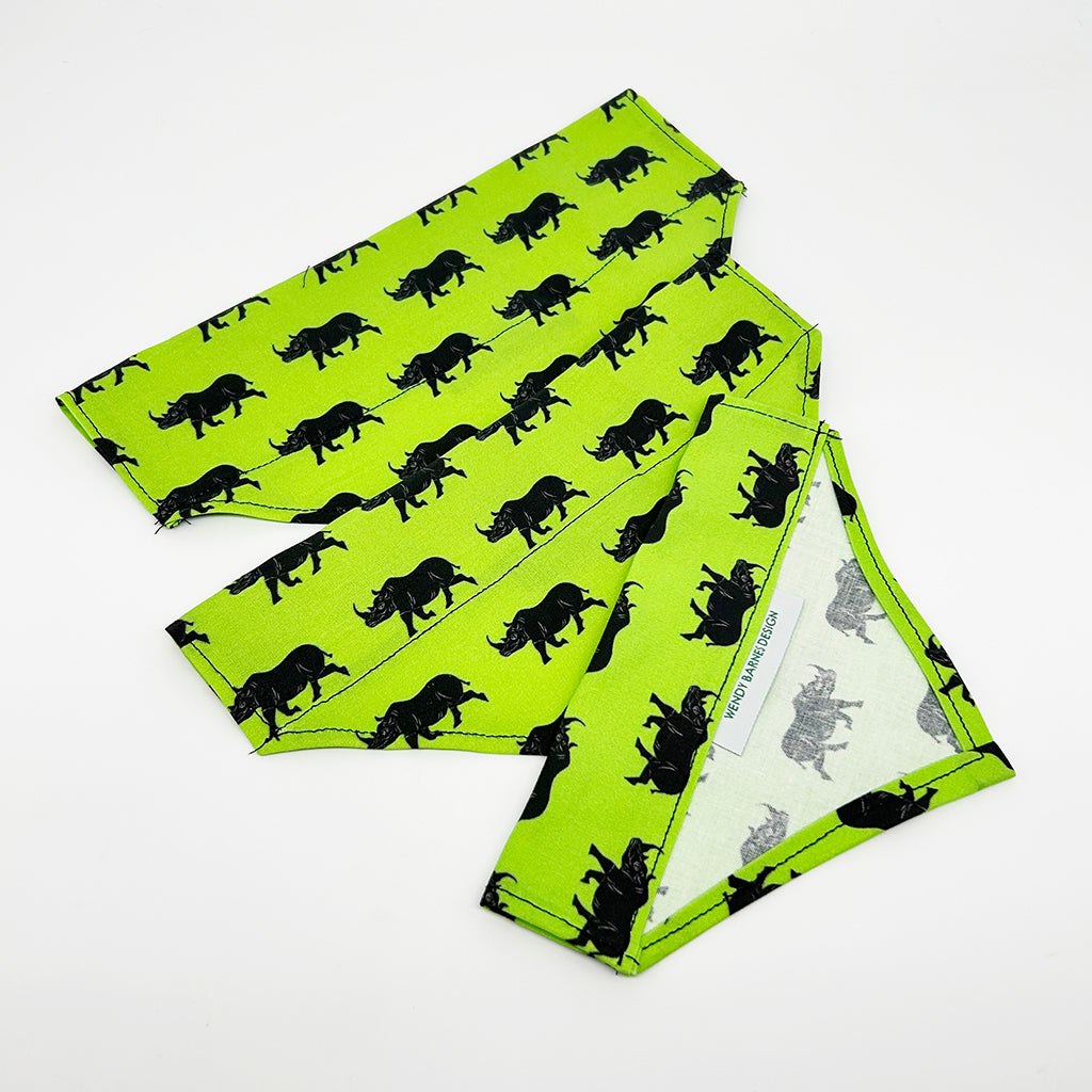 Rhinoceros Dog Bandana