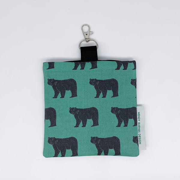 Bear Keychain Bag