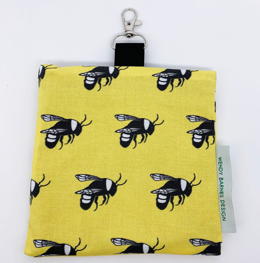 American Bumble Bee Keychain 