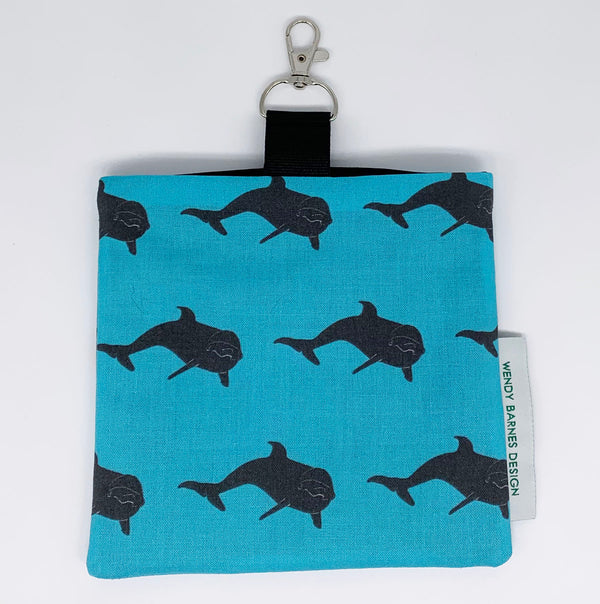 Dolphin Keychain Bag