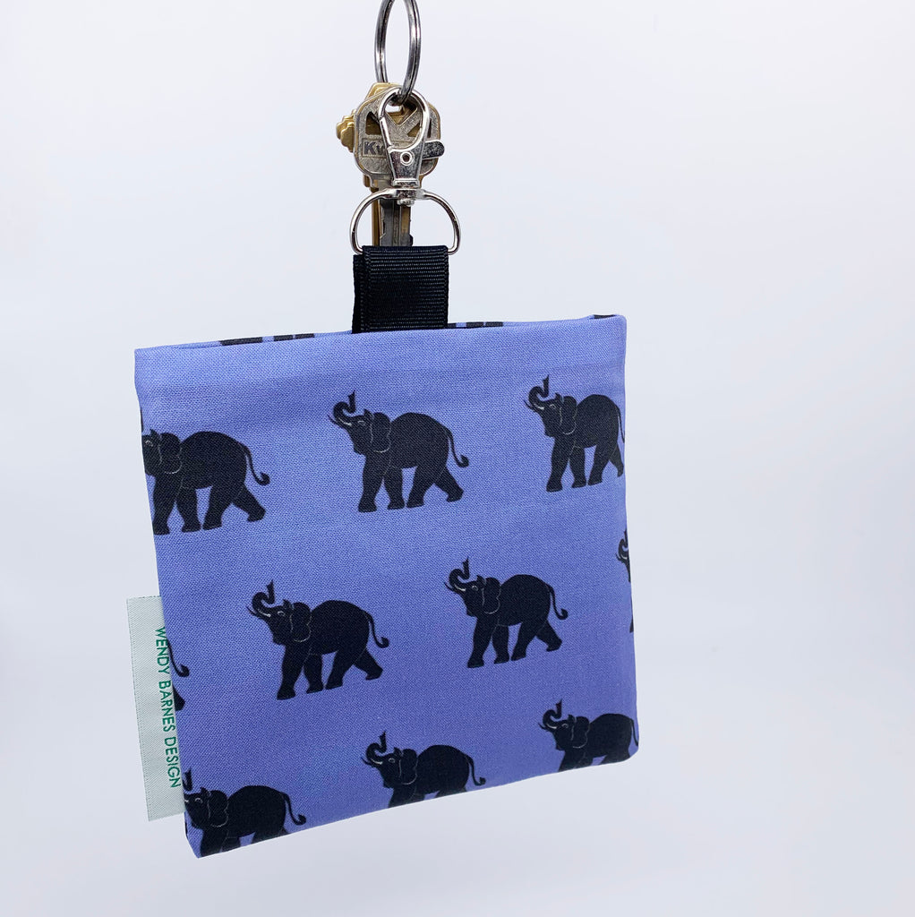Elephant Keychain Bag