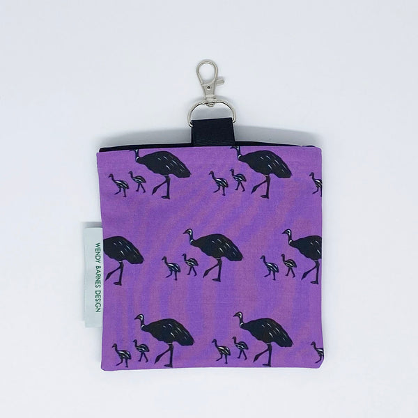 Emu Keychain Bag