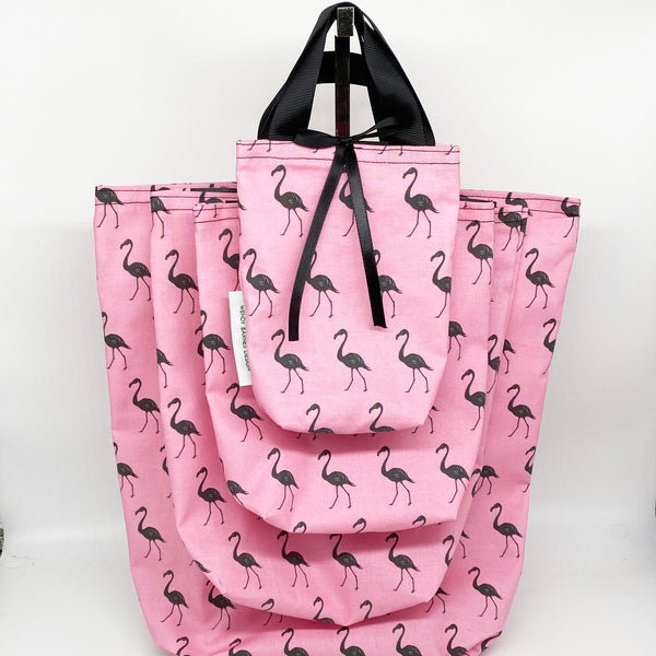 Flamingo Cloth Gift Bags