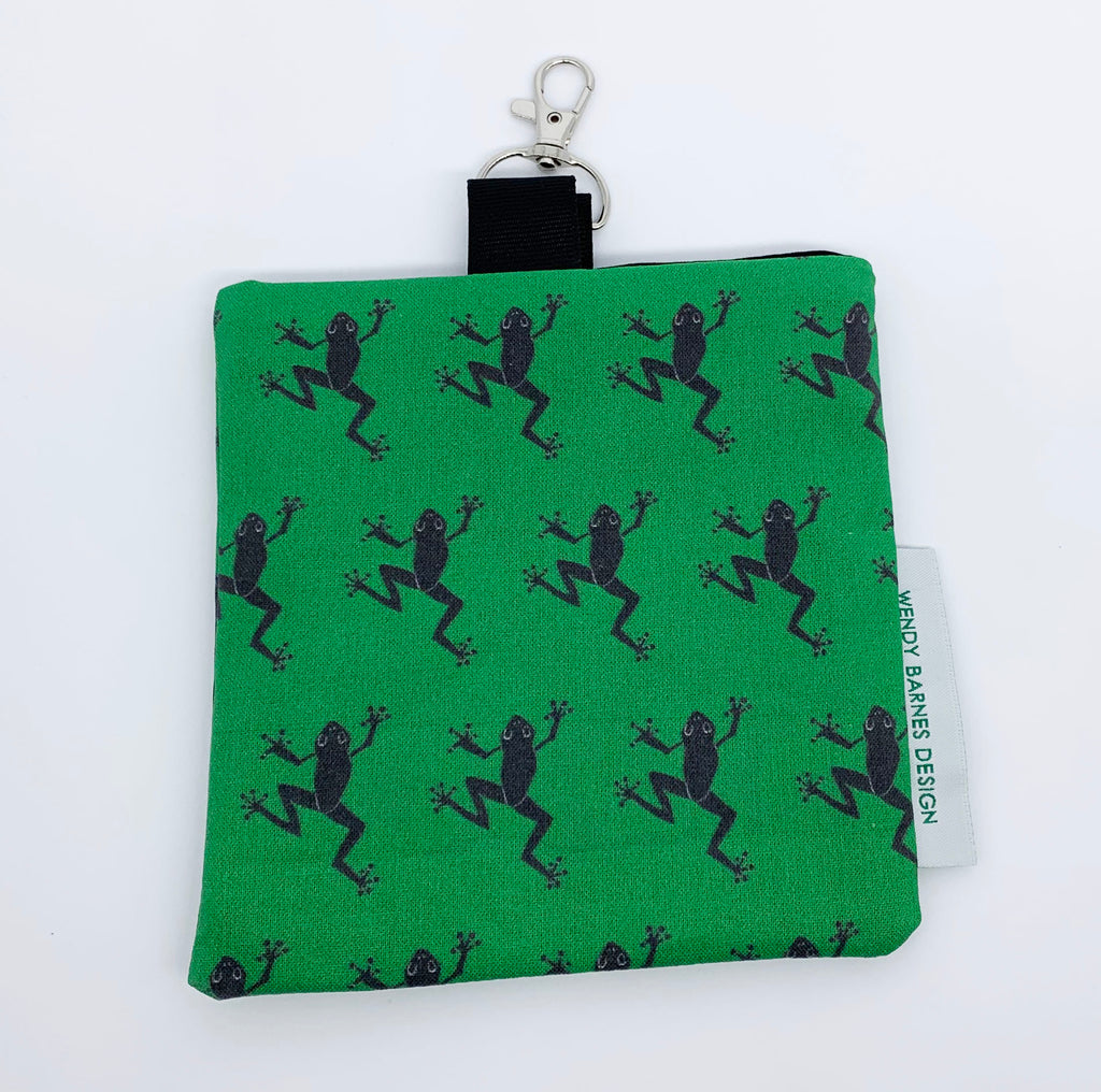 Frog Keychain Bag