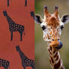 giraffe fabric