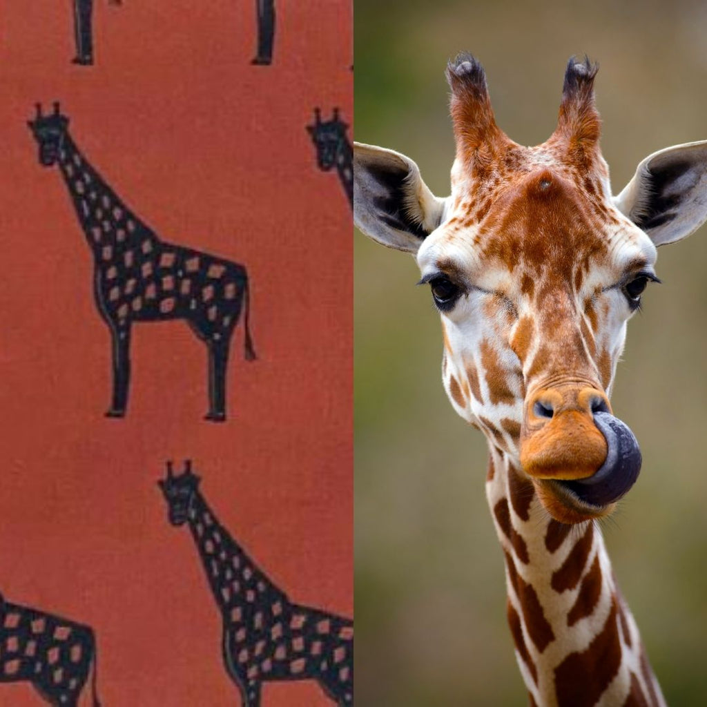 giraffe fabric