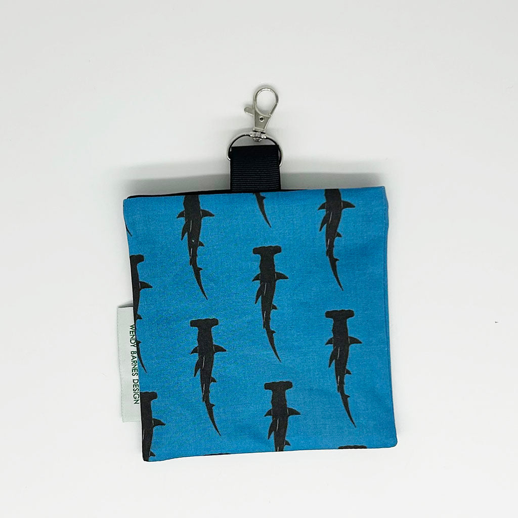 Hammerhead Shark Keychain Bag