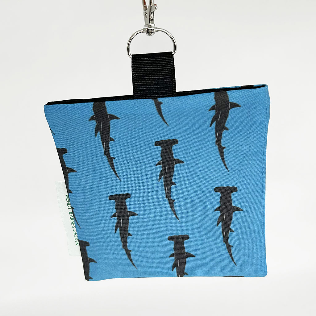 Hammerhead Shark Keychain Bag