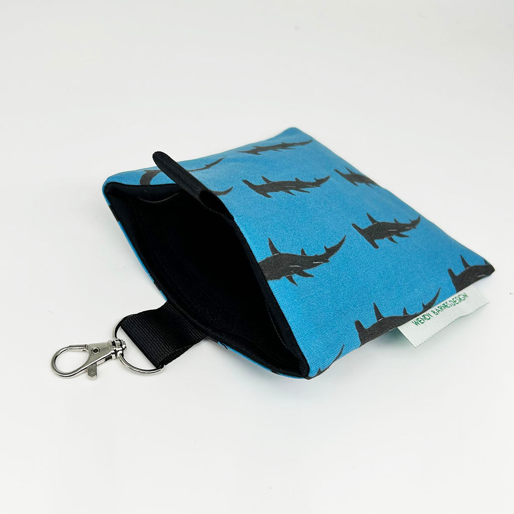 Hammerhead Shark Keychain Bag