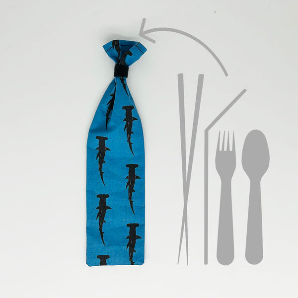Hammerhead Shark utensil Bags