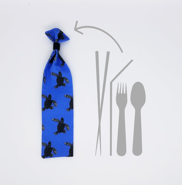 hatchling sea turtle reusable straw case