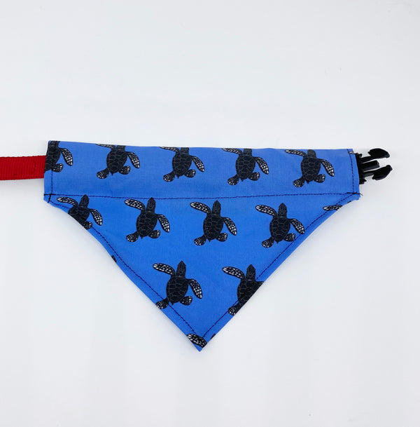 Sea turtle dog bandana