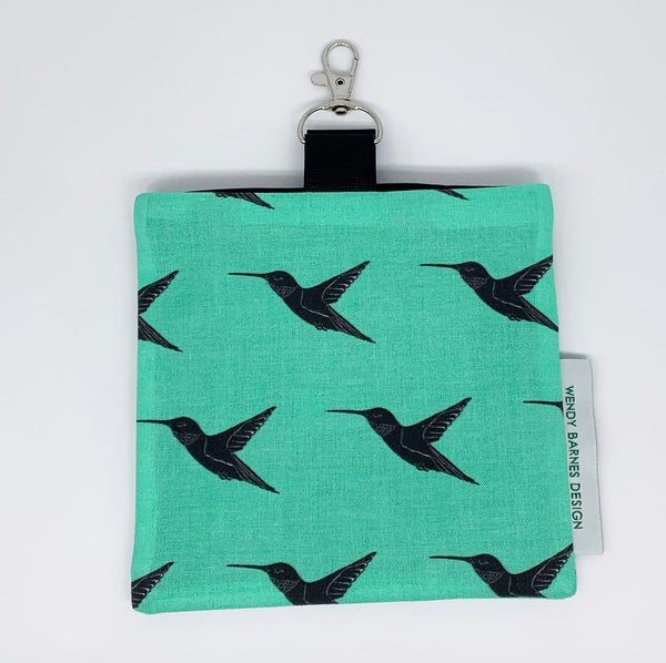 Hummingbird Keychain Bag