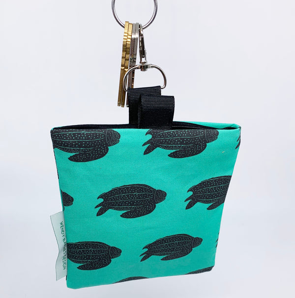 Leatherback Keychain Bag