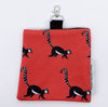 ring-tailed lemur keychain