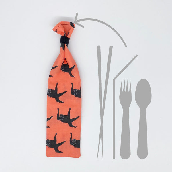 Orangutan Reusable Straw Case
