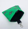 Ostrich Keychain Bag