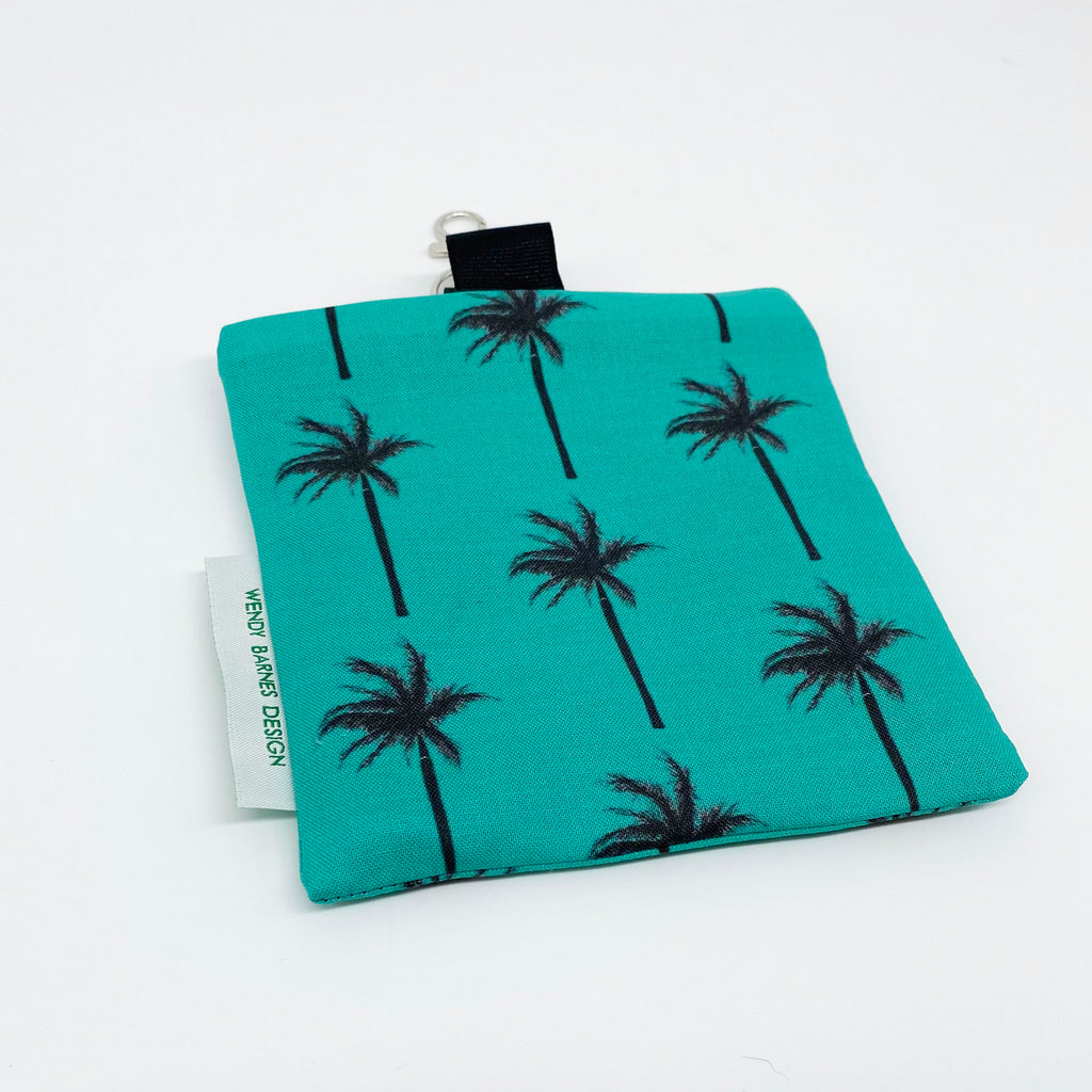 Royal Palm Tree Keychain Bag