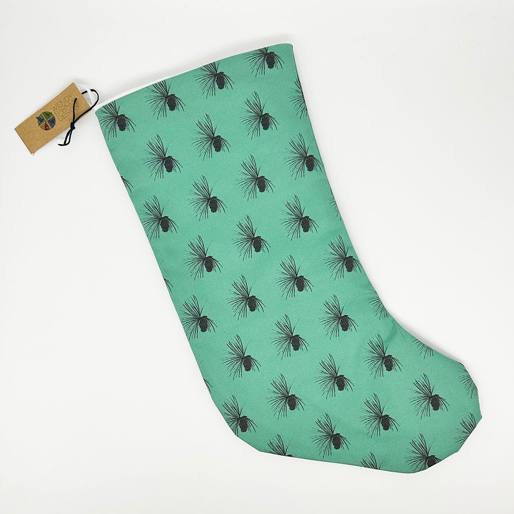Pine Cone Stocking