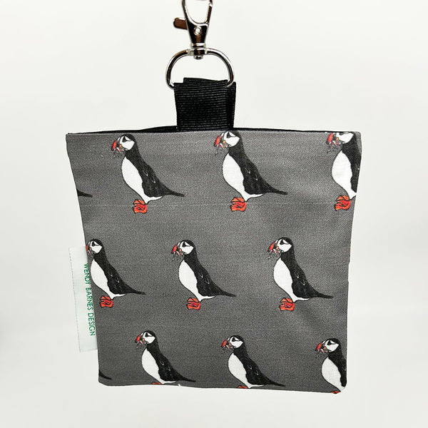 Puffin Keychain Bag