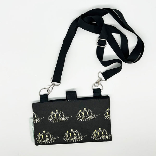 Black Crossbody Cell Phone Bag