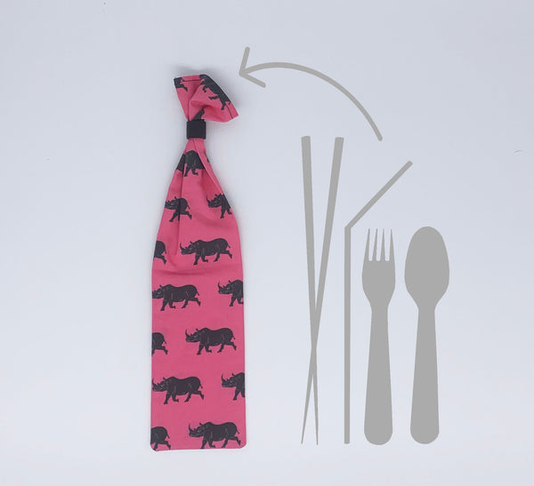 rhino reusable straw case