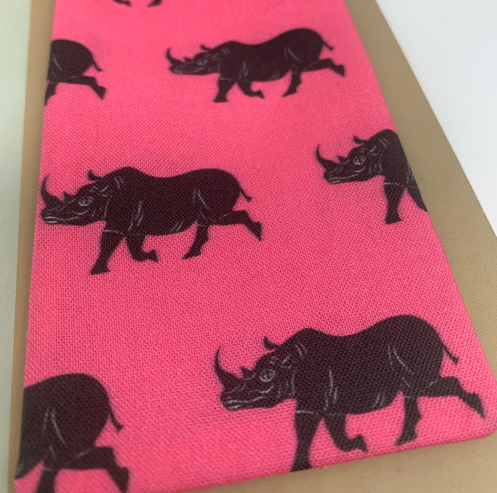 rhino hot pink fabric