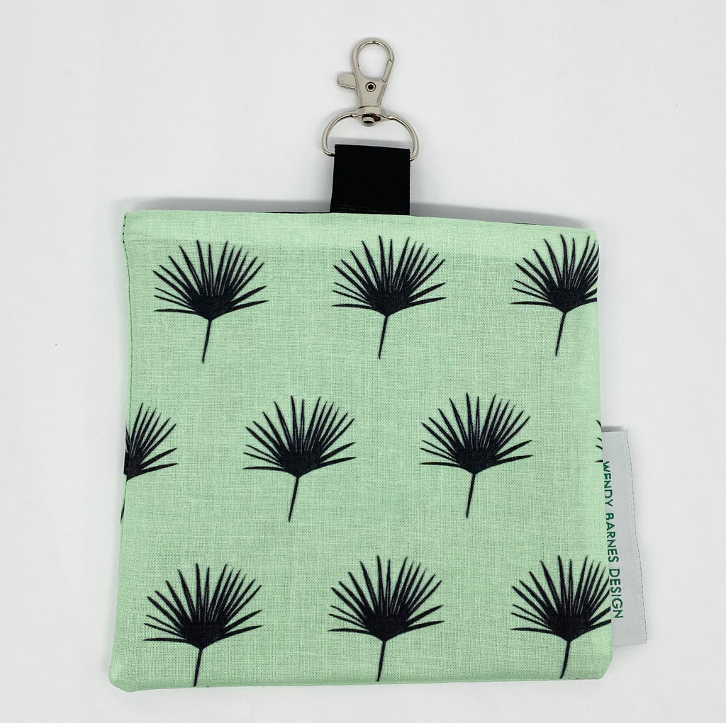 Saw Palmetto Keychain Bag