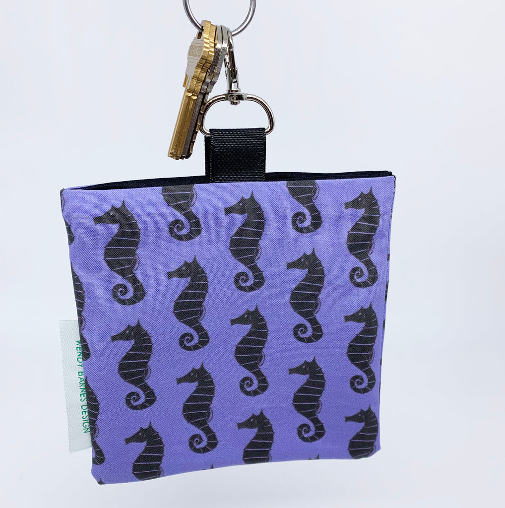 Seahorse Keychain Bag