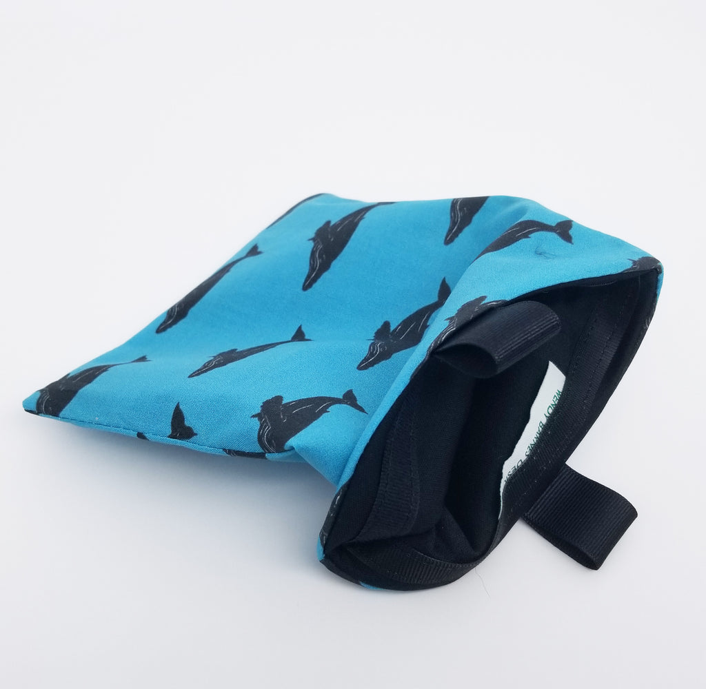 humpback whale snack bag