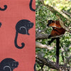 red-ruffed lemur fabric