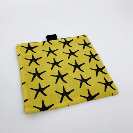 sea star snack bag for Sea Turtle Conservancy by Wendy Barnes Design