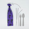 Aye-aye reusable straw case