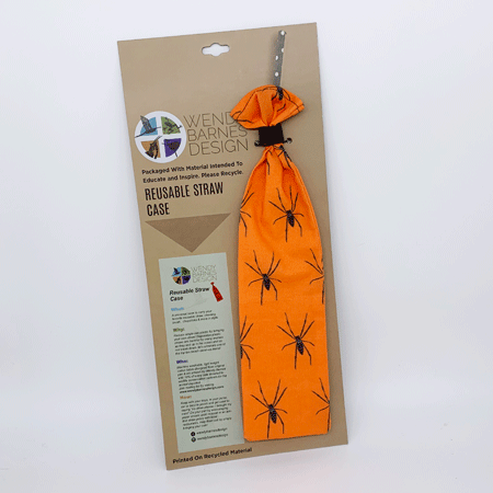 Halloween Reusable Straw Case