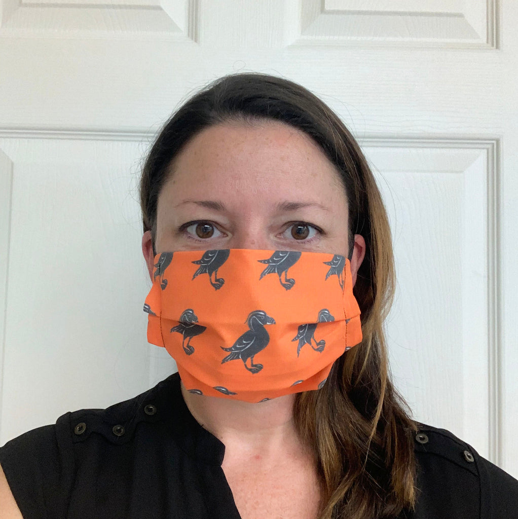Tufted Puffin Face Mask