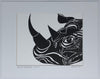 Rhino Umbrella Species giclee matted