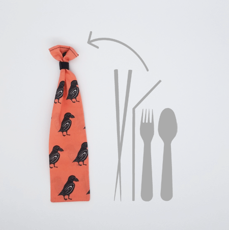 Puffin Reusable Straw Case